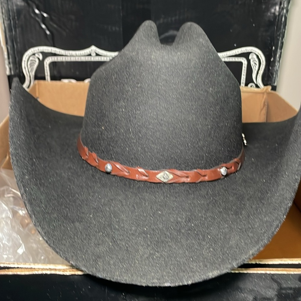 Rodeo King real cowboy hat like brand new use only one time on event